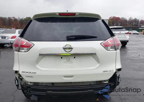 2016 Nissan Rogue Sl из США, поврежденный, VIN 5N1AT2MV5GC766632